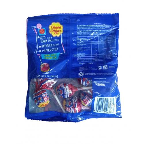 Льодяники Chupa Chups Bubble Gum 7 шт 126 г